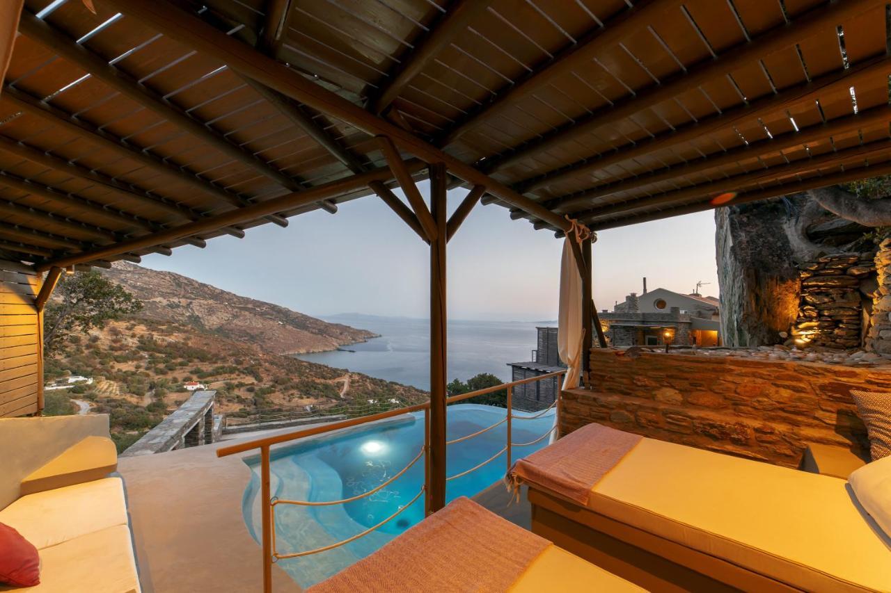 Aegean Castle Andros - Adults Only Aparthotel Agia Eleousa Luaran gambar