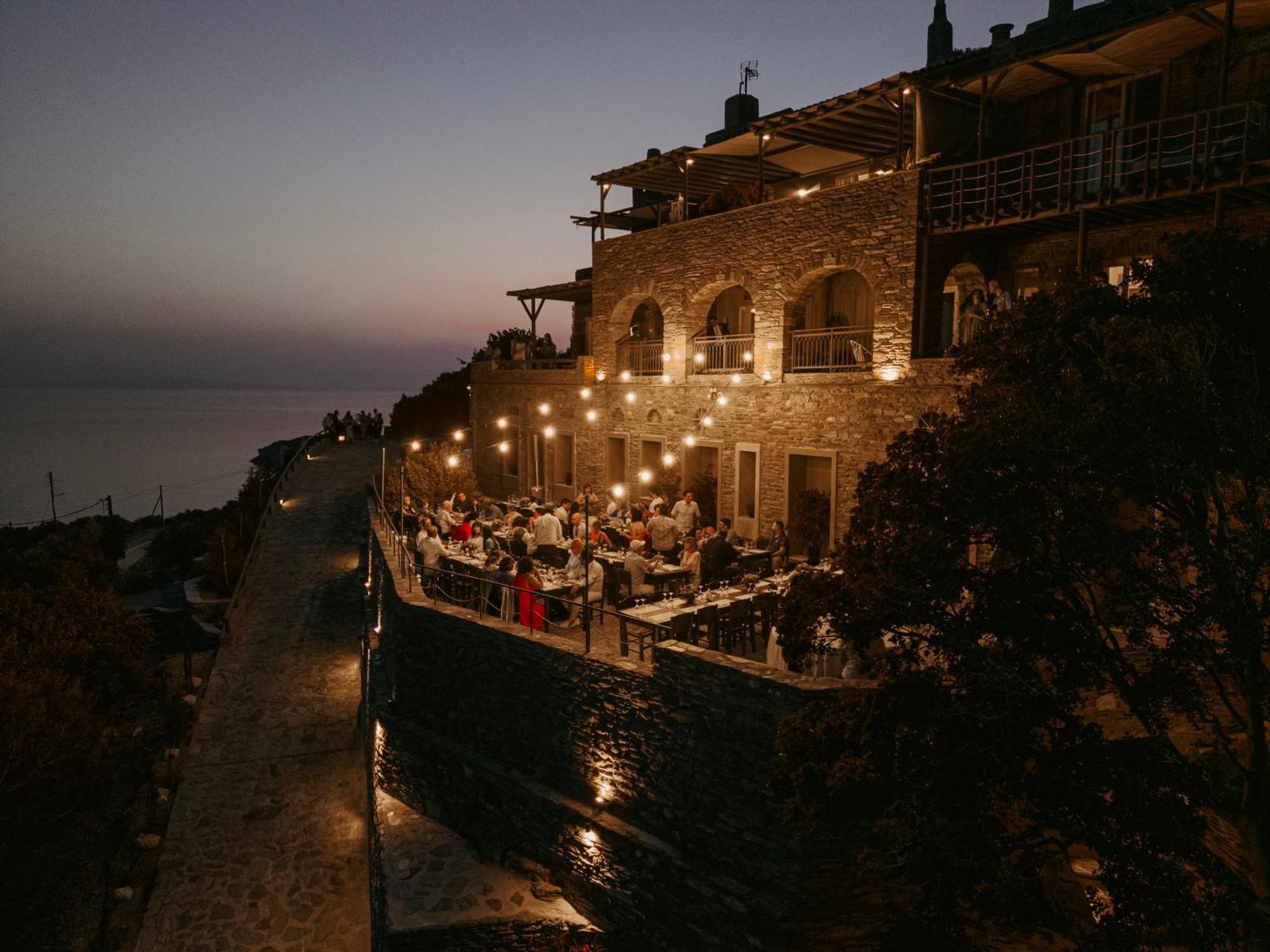 Aegean Castle Andros - Adults Only Aparthotel Agia Eleousa Luaran gambar