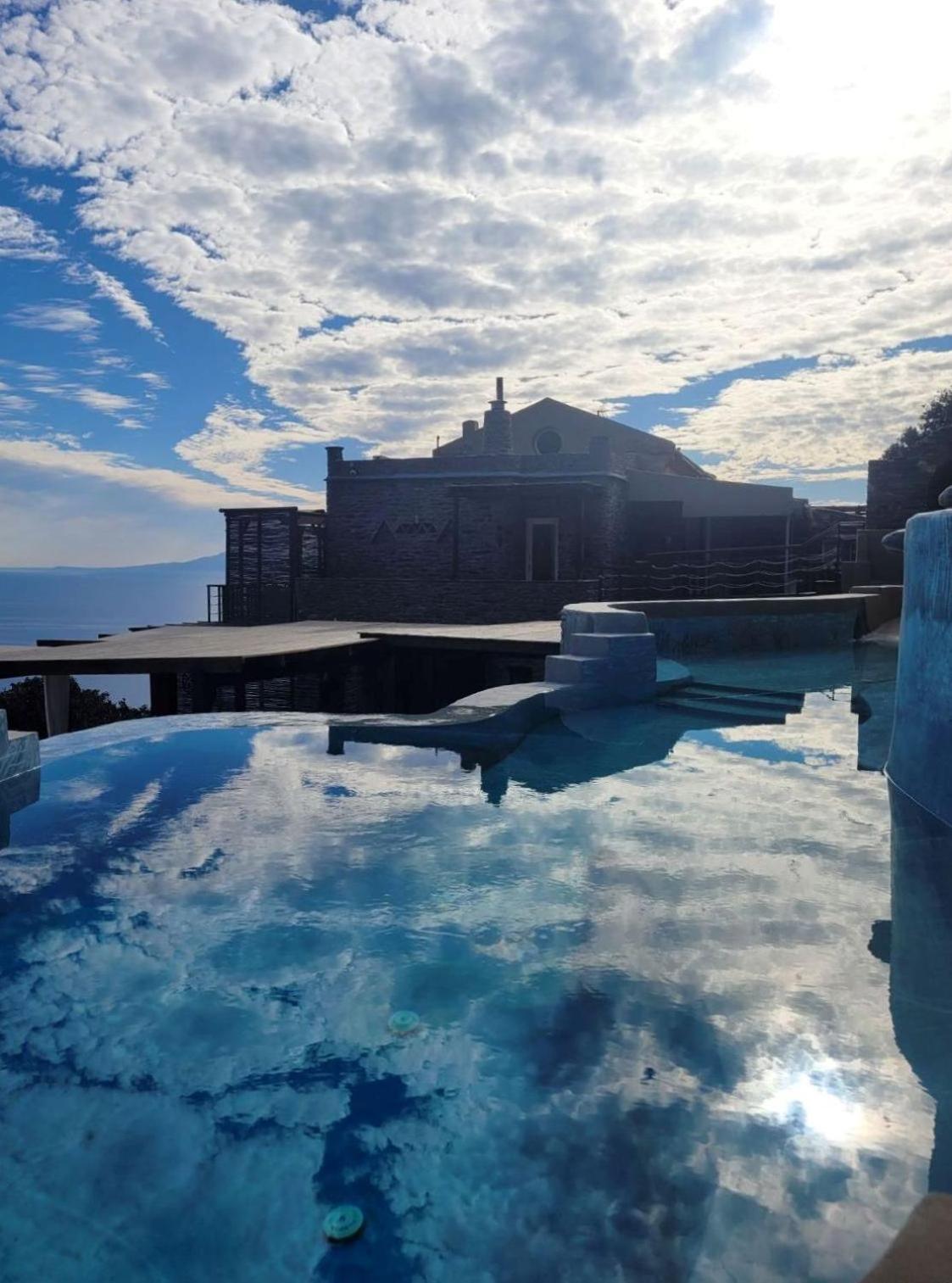 Aegean Castle Andros - Adults Only Aparthotel Agia Eleousa Luaran gambar