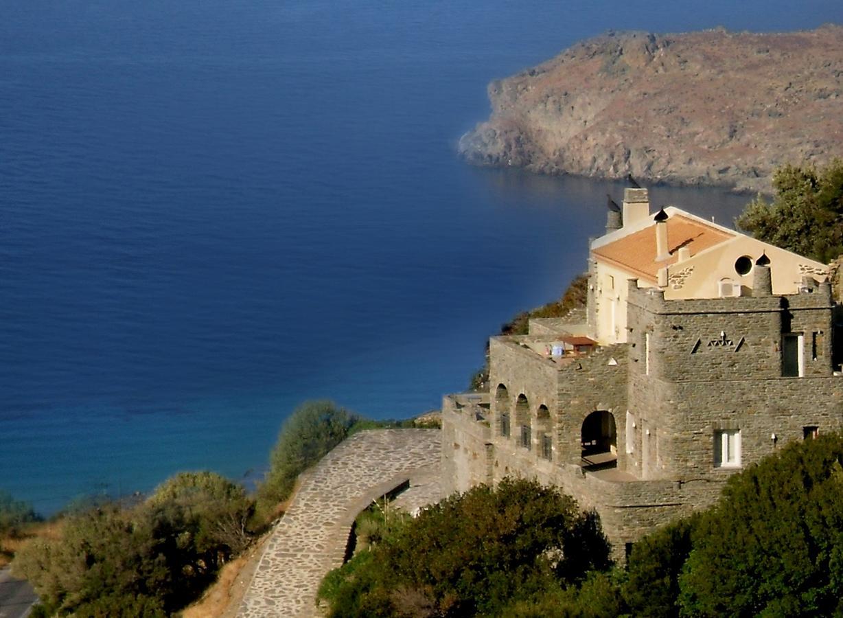 Aegean Castle Andros - Adults Only Aparthotel Agia Eleousa Luaran gambar