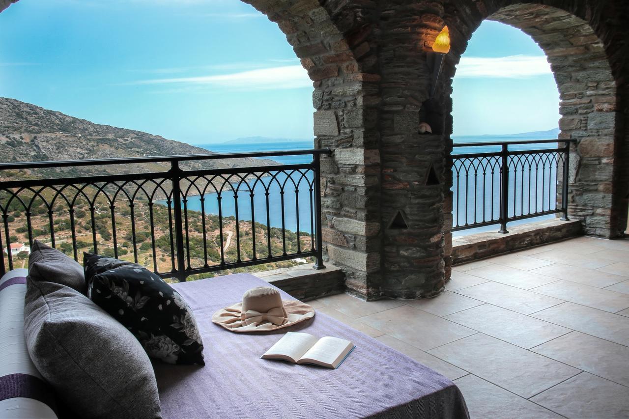 Aegean Castle Andros - Adults Only Aparthotel Agia Eleousa Luaran gambar