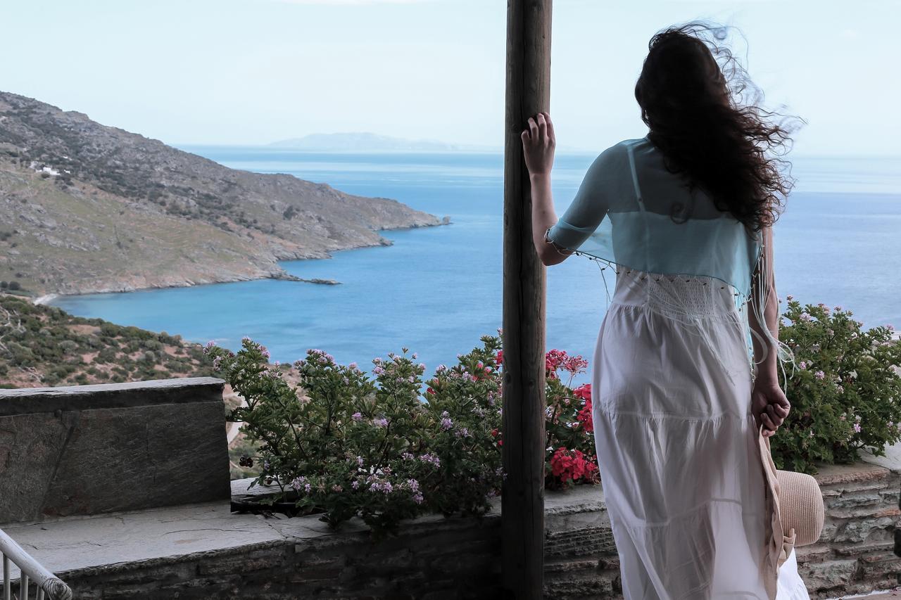 Aegean Castle Andros - Adults Only Aparthotel Agia Eleousa Luaran gambar